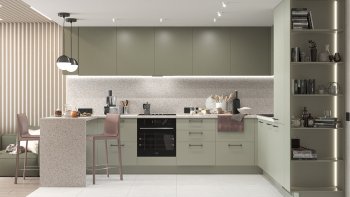 Тренды и новые цвета в дизайне современных кухонь в 2023 году в Снежногорске - snezhnogorsk.mebel54.com | фото