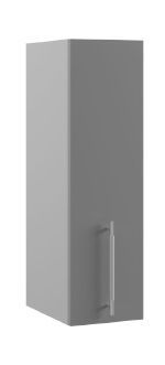 Гарда П 200 шкаф верхний (Белый Эмалит/корпус Серый) в Снежногорске - snezhnogorsk.mebel54.com | фото