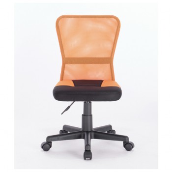 Кресло компактное BRABIX Smart MG-313 (черный, оранжевый) в Снежногорске - snezhnogorsk.mebel54.com | фото
