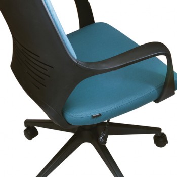 Кресло офисное BRABIX Prime EX-515 (голубая ткань) в Снежногорске - snezhnogorsk.mebel54.com | фото