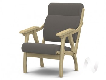 Кресло Вега-10 (бесцветный лак/ULTRA STONE) в Снежногорске - snezhnogorsk.mebel54.com | фото
