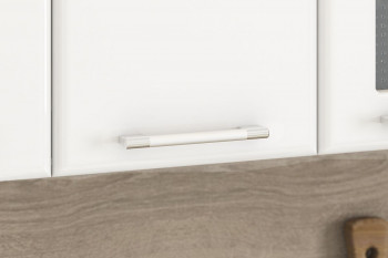 Кухонный гарнитур "Яна 1.6" белый/белый Кофе/зебрано в Снежногорске - snezhnogorsk.mebel54.com | фото