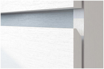 Модульная система "Токио" Пенал Белый текстурный / Белый текстурный в Снежногорске - snezhnogorsk.mebel54.com | фото