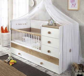 NATURA BABY Детская кровать-трансформер 20.31.1015.00 в Снежногорске - snezhnogorsk.mebel54.com | фото