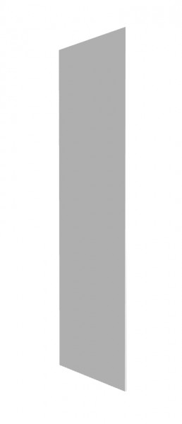Панель торцевая ПН/ПНЯ М Ройс (для пеналов) Белый софт в Снежногорске - snezhnogorsk.mebel54.com | фото