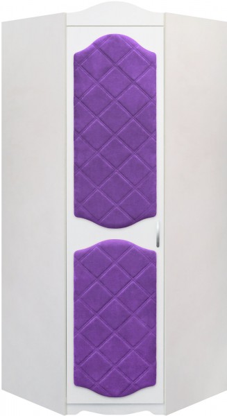 Шкаф угловой Иллюзия 32 Фиолетовый в Снежногорске - snezhnogorsk.mebel54.com | фото